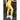 Napsárga basic magasderekú női fitness sport leggings