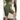 Khakizöld basic, magasderekú női fitness biciklis short