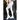 Fehér hologram oldal betétes, magasderekú női fitness sport leggings