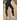 Női tüllbetétes láng fitness leggings, fekete