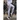 Skandináv mintás thermo leggings, fehér szürke