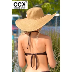 Kép 3/3 - Barna fényes, anyagában cikk-cakk mintás, , push up bandeau bikini felső