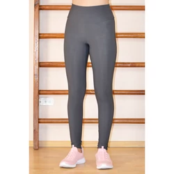 Kép 2/4 - Szürke téli alakformáló thermo leggings