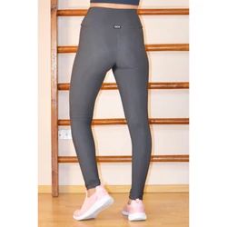 Kép 3/4 - Szürke téli alakformáló thermo leggings
