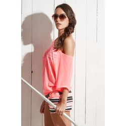 Kép 2/2 - Korall csíkos beach short