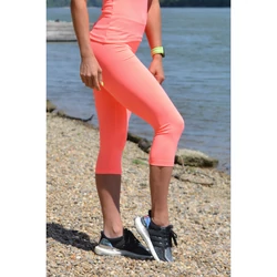 Kép 2/3 - Korall basic női fitness sport capri nadrág