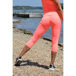 Kép 3/3 - Korall basic női fitness sport capri nadrág