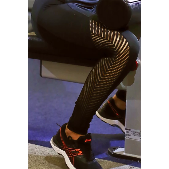 Fekete lace sport leggings