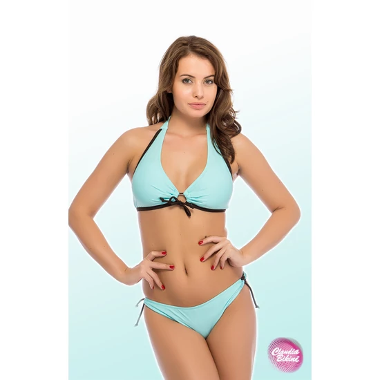 Háromszög bikini nagyméretű felsőrésszel