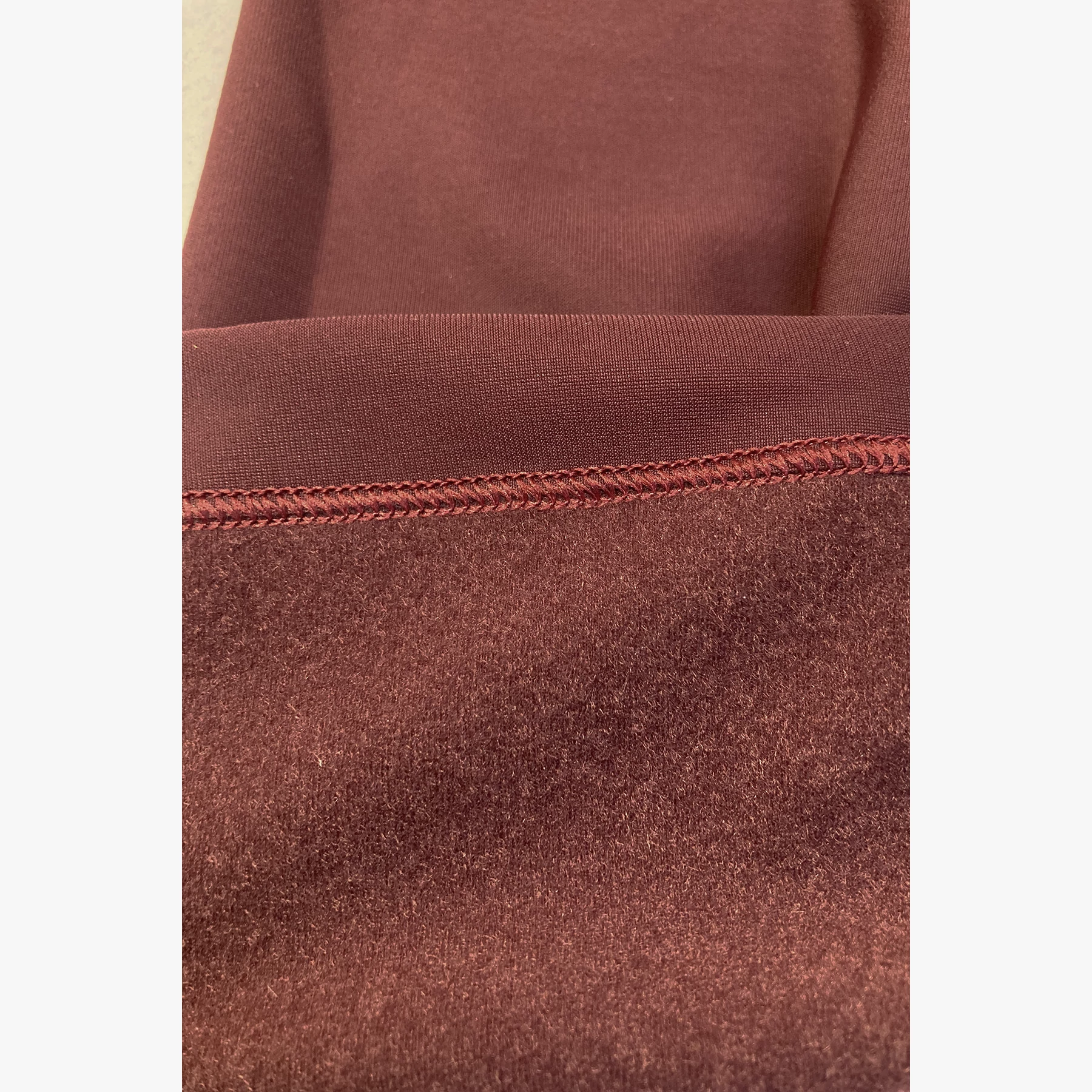 Mélybordó téli alakformáló thermo leggings