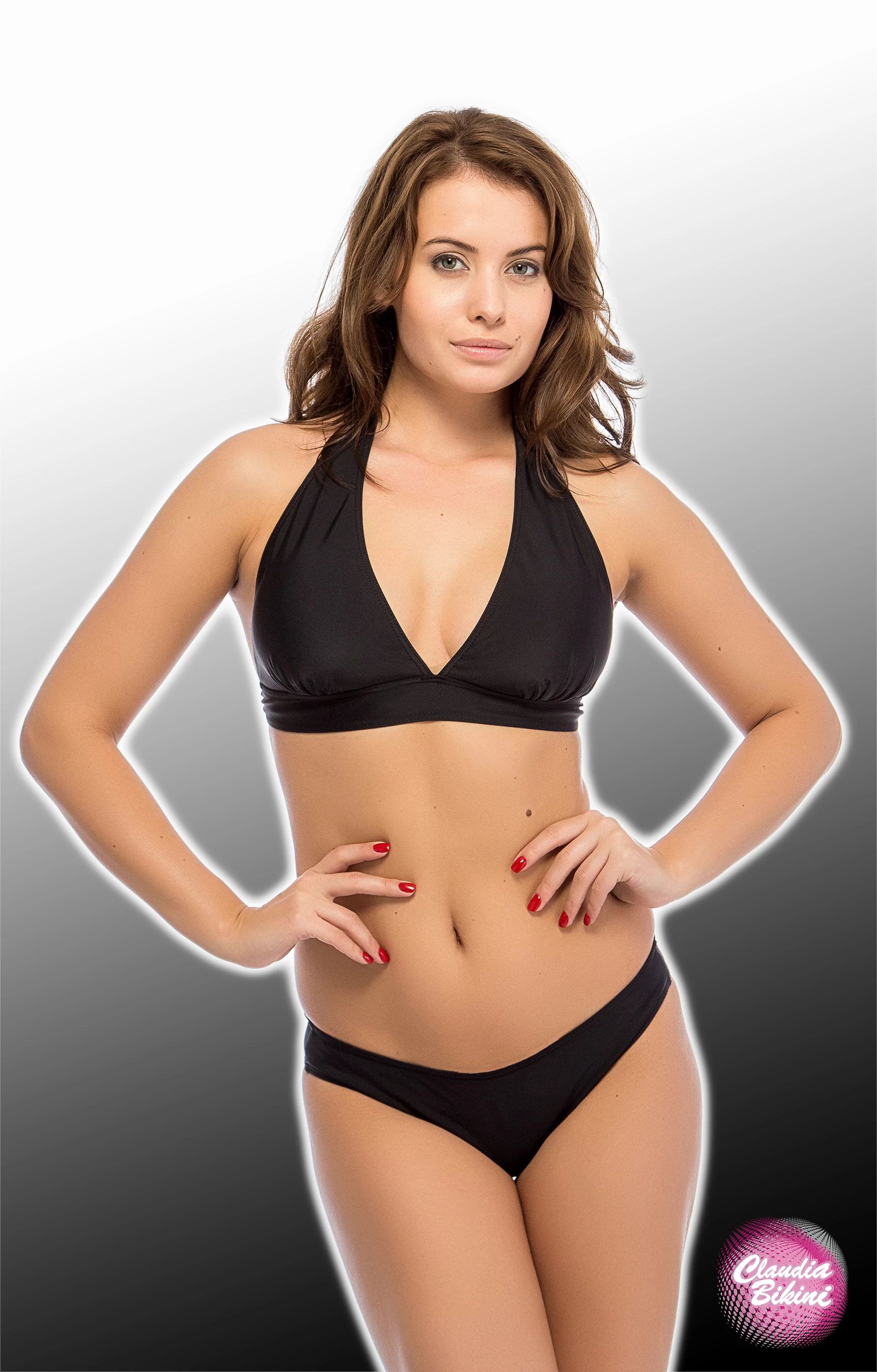 Háromszög bikini nagyméretű felsőrésszel